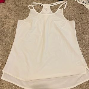 White Athleta Tank